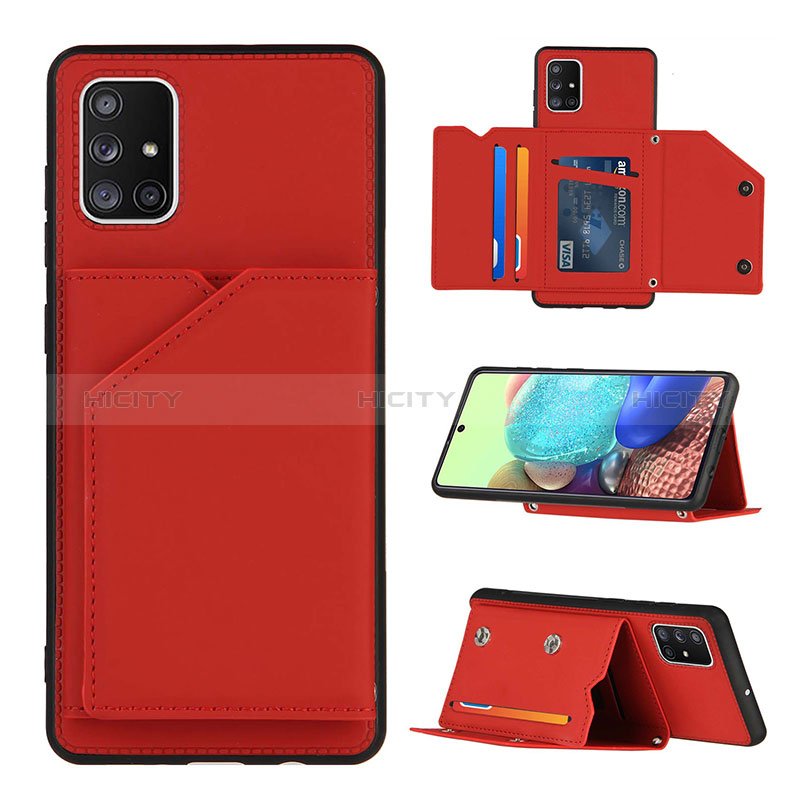 Custodia Lusso Pelle Cover Y04B per Samsung Galaxy A71 4G A715