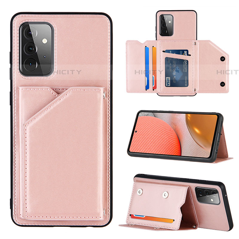 Custodia Lusso Pelle Cover Y04B per Samsung Galaxy A72 4G