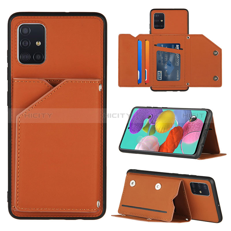 Custodia Lusso Pelle Cover Y04B per Samsung Galaxy M40S