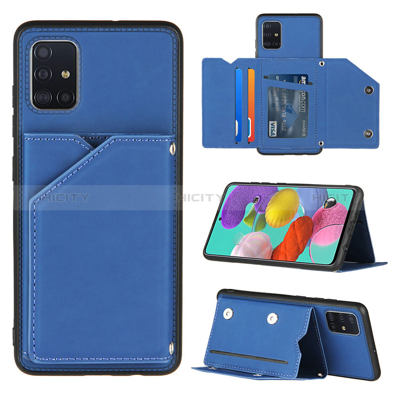 Custodia Lusso Pelle Cover Y04B per Samsung Galaxy M40S