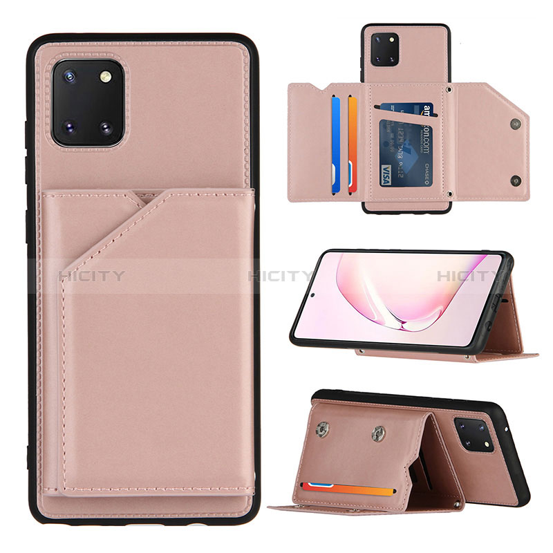 Custodia Lusso Pelle Cover Y04B per Samsung Galaxy Note 10 Lite