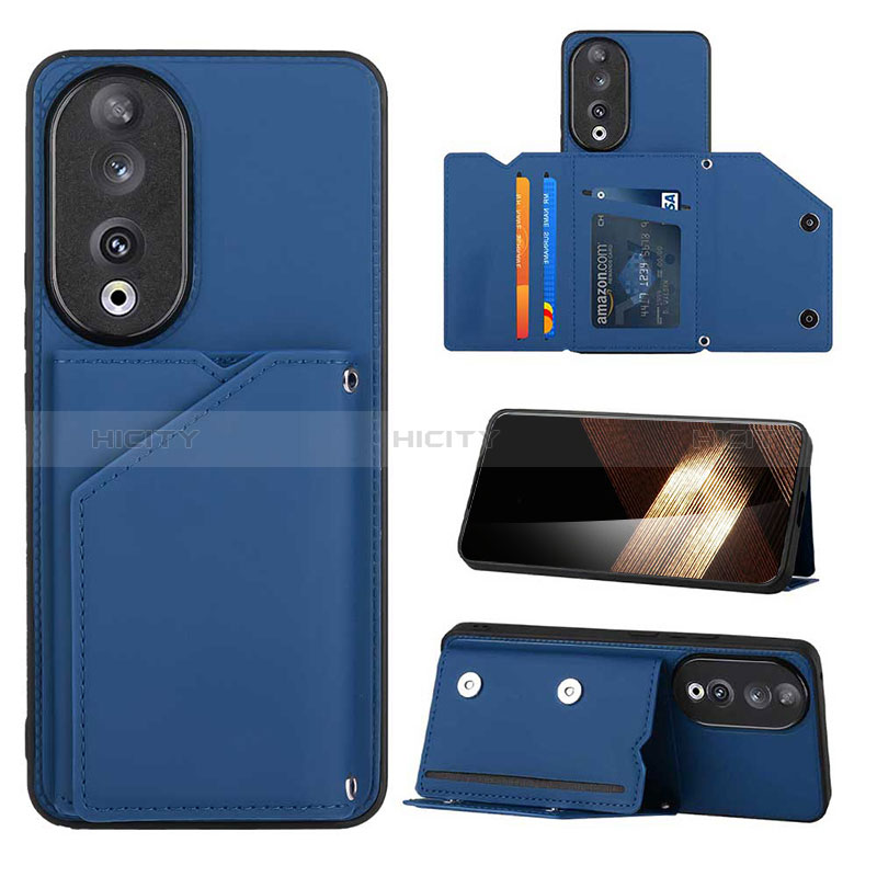 Custodia Lusso Pelle Cover YB1 per Huawei Honor 90 5G