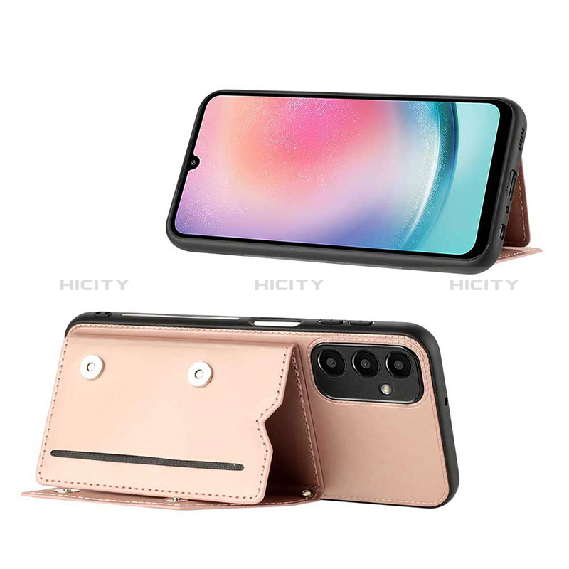 Custodia Lusso Pelle Cover YB1 per Samsung Galaxy A24 4G