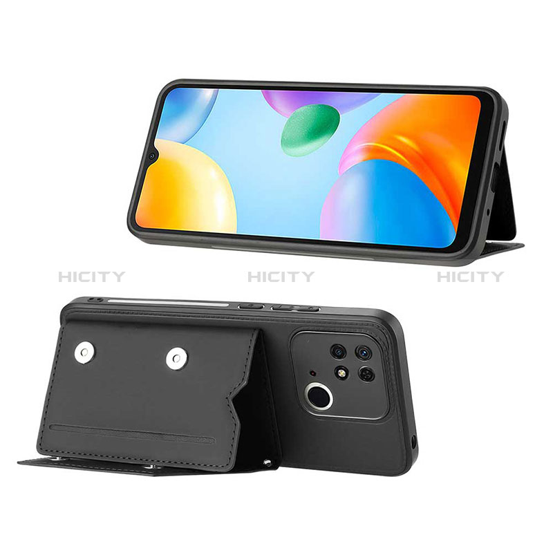 Custodia Lusso Pelle Cover YB1 per Xiaomi Redmi 10 India