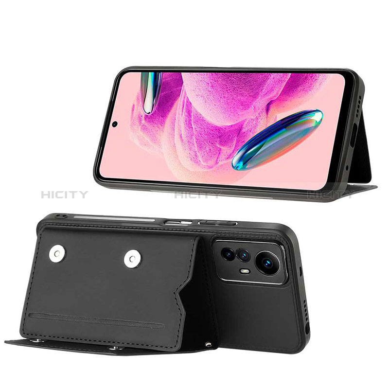 Custodia Lusso Pelle Cover YB1 per Xiaomi Redmi Note 12S