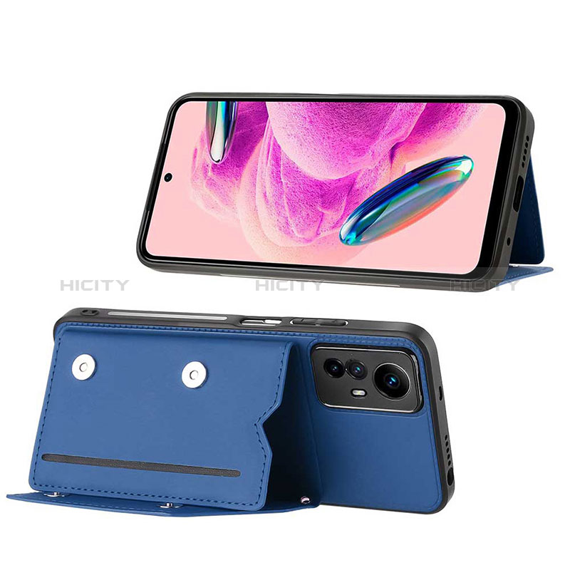 Custodia Lusso Pelle Cover YB1 per Xiaomi Redmi Note 12S