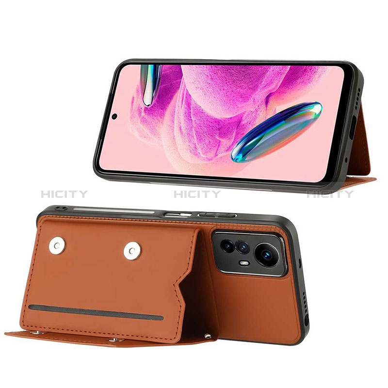 Custodia Lusso Pelle Cover YB1 per Xiaomi Redmi Note 12S