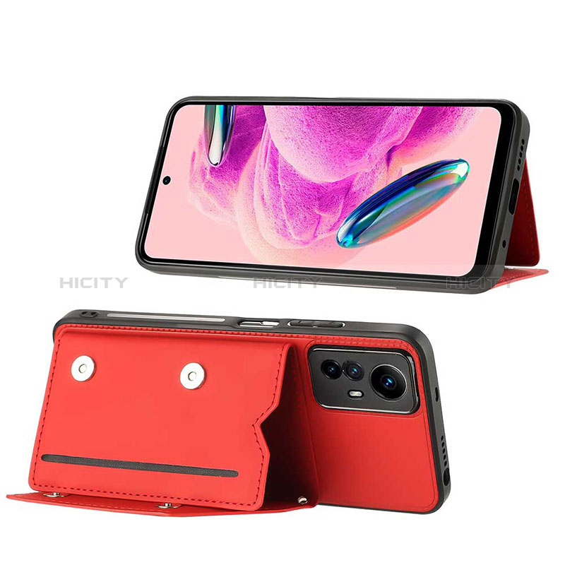 Custodia Lusso Pelle Cover YB1 per Xiaomi Redmi Note 12S