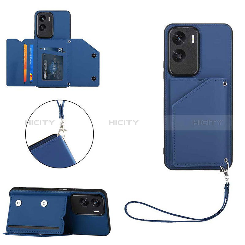 Custodia Lusso Pelle Cover YB2 per Huawei Honor 90 Lite 5G