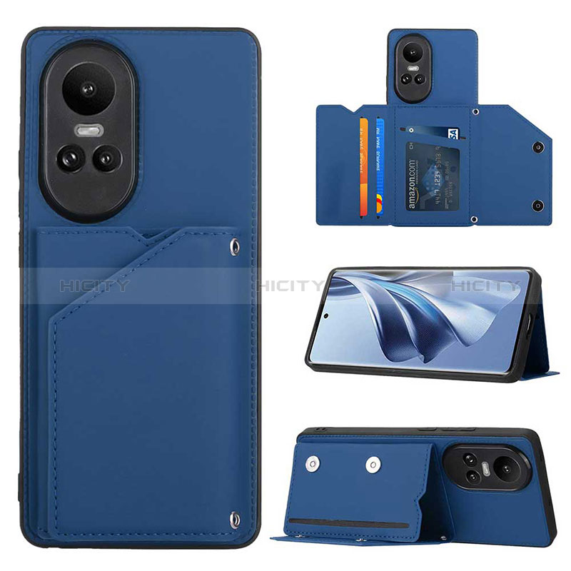 Custodia Lusso Pelle Cover YB2 per Oppo Reno10 Pro 5G