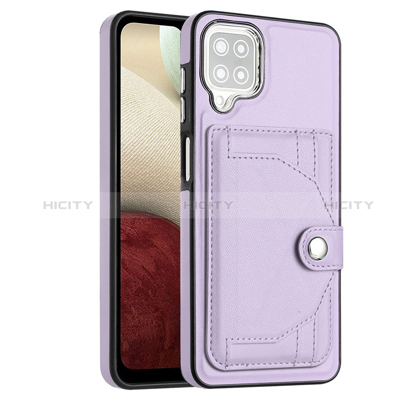 Custodia Lusso Pelle Cover YB2 per Samsung Galaxy A12 Nacho