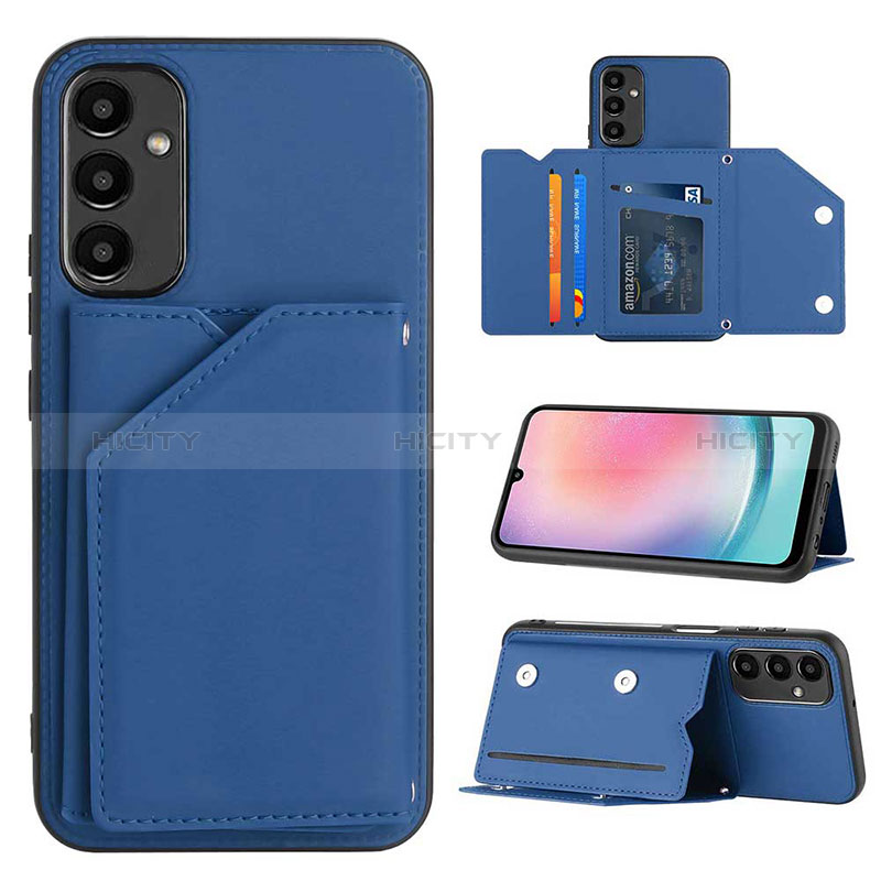 Custodia Lusso Pelle Cover YB2 per Samsung Galaxy A14 4G