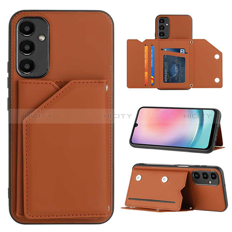 Custodia Lusso Pelle Cover YB2 per Samsung Galaxy A24 4G