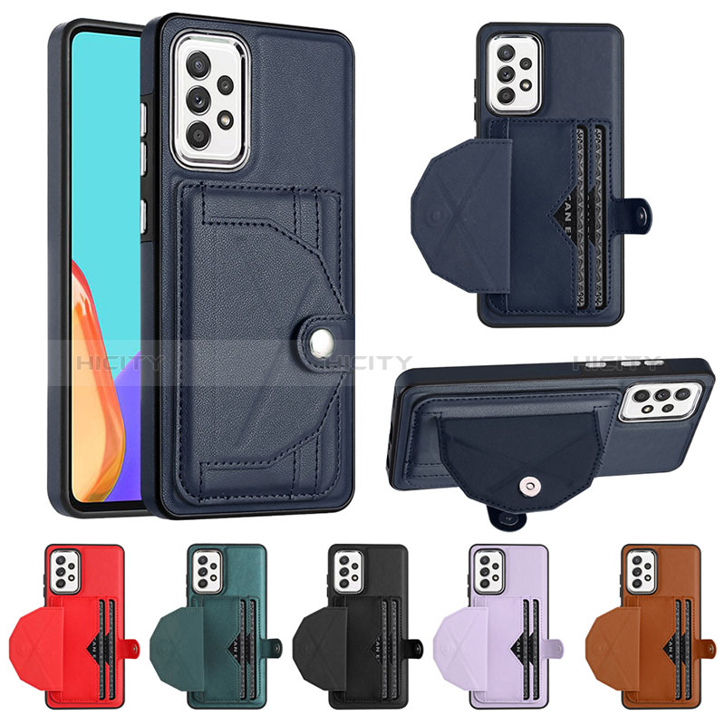 Custodia Lusso Pelle Cover YB2 per Samsung Galaxy A52 5G