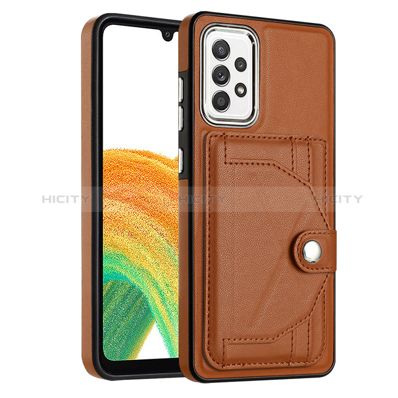 Custodia Lusso Pelle Cover YB2 per Samsung Galaxy A73 5G