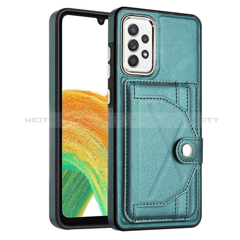 Custodia Lusso Pelle Cover YB2 per Samsung Galaxy A73 5G