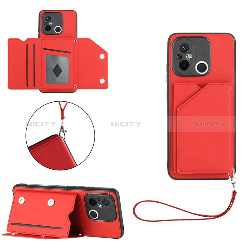 Custodia Lusso Pelle Cover YB2 per Xiaomi Redmi 12C 4G