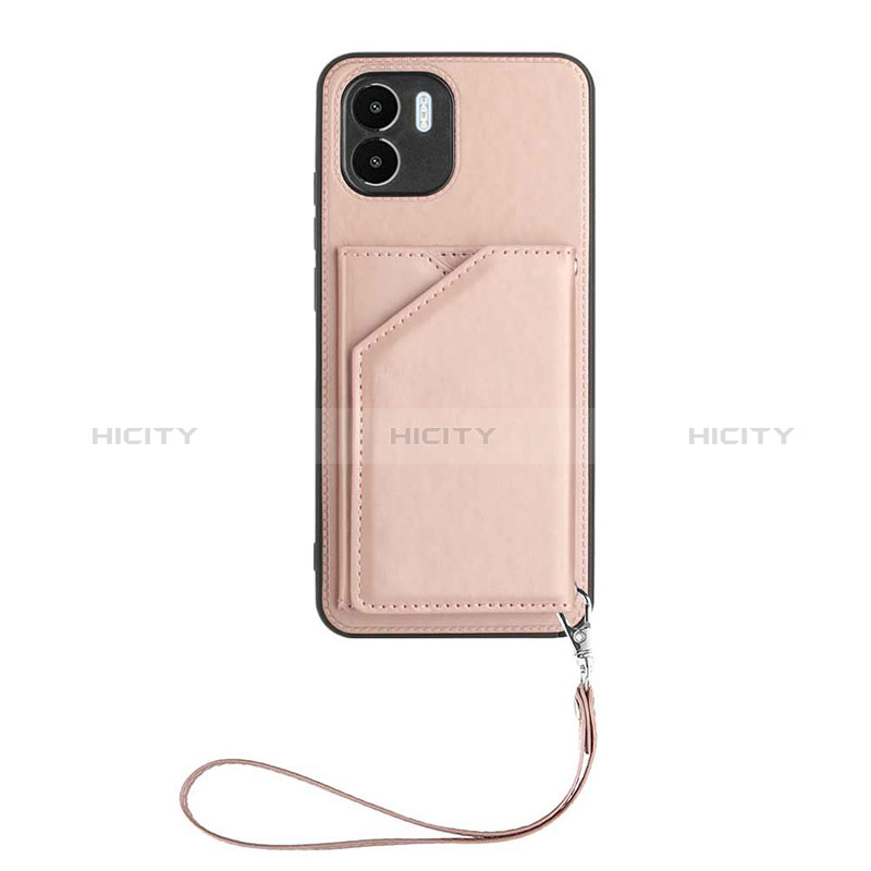 Custodia Lusso Pelle Cover YB2 per Xiaomi Redmi A2 Oro Rosa