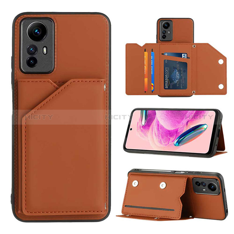 Custodia Lusso Pelle Cover YB2 per Xiaomi Redmi Note 12S