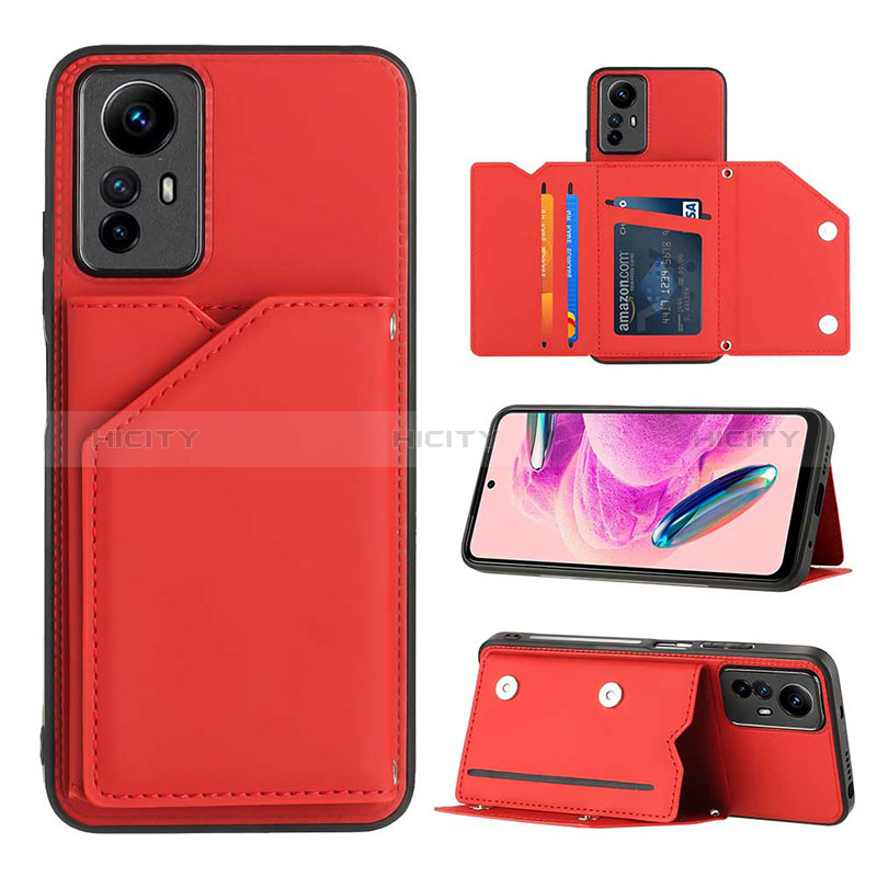 Custodia Lusso Pelle Cover YB2 per Xiaomi Redmi Note 12S