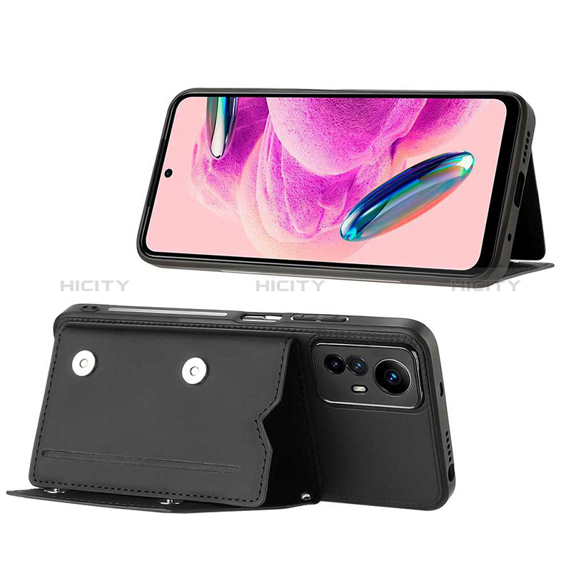 Custodia Lusso Pelle Cover YB2 per Xiaomi Redmi Note 12S