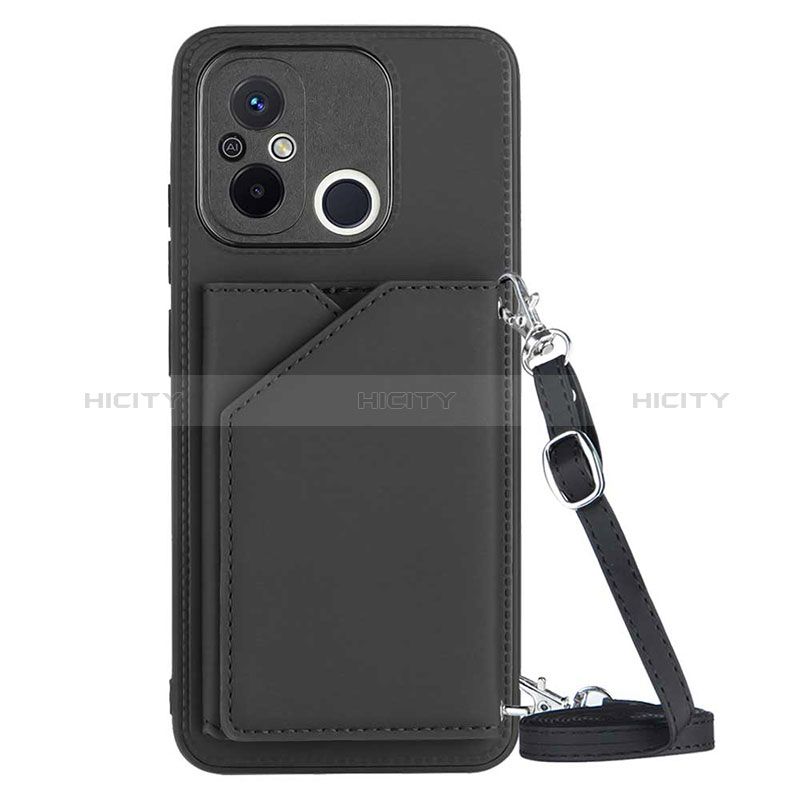 Custodia Lusso Pelle Cover YB3 per Xiaomi Redmi 11A 4G Nero