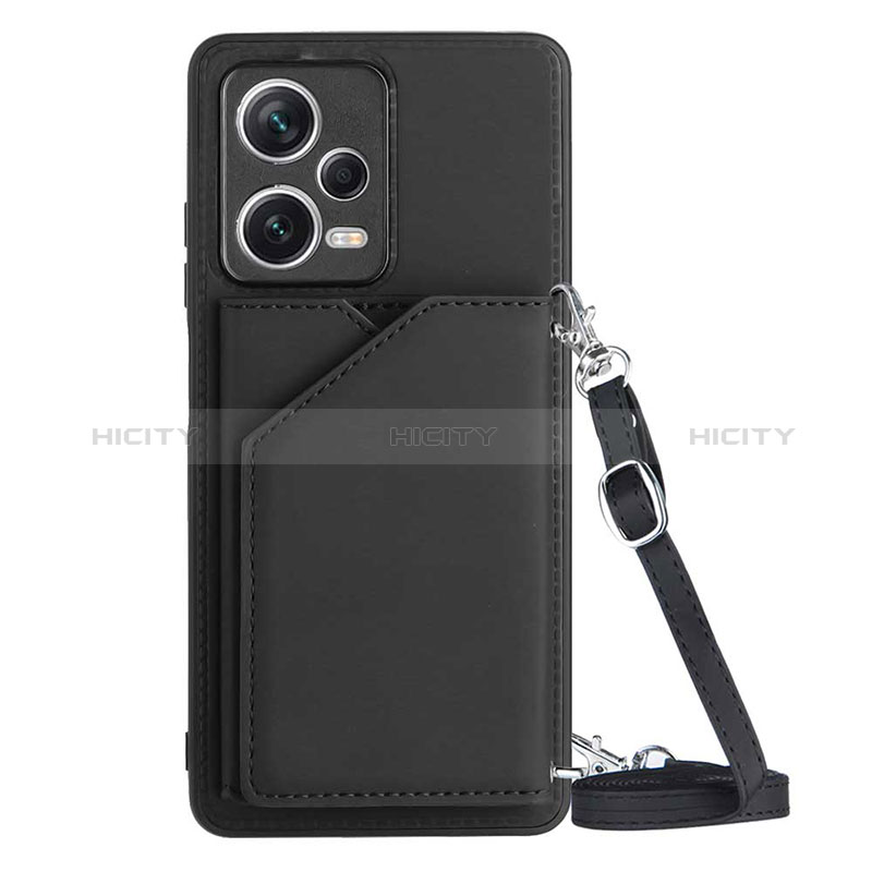 Custodia Lusso Pelle Cover YB3 per Xiaomi Redmi Note 12 Pro 5G Nero