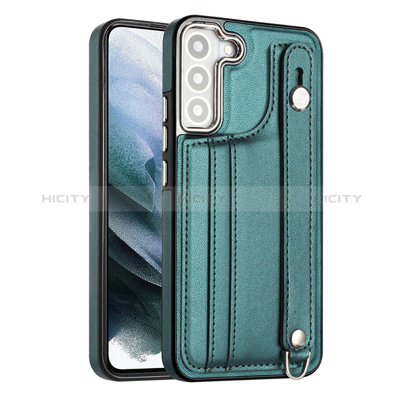 Custodia Lusso Pelle Cover YB4 per Samsung Galaxy S23 Plus 5G Verde