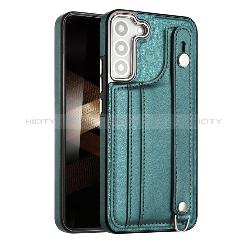 Custodia Lusso Pelle Cover YB4 per Samsung Galaxy S24 Plus 5G Verde