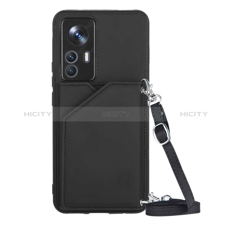 Custodia Lusso Pelle Cover YB4 per Xiaomi Redmi K50 Ultra 5G Nero