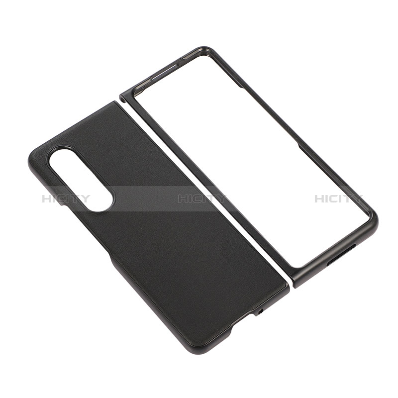 Custodia Lusso Pelle e Plastica Opaca Cover B04 per Samsung Galaxy Z Fold3 5G