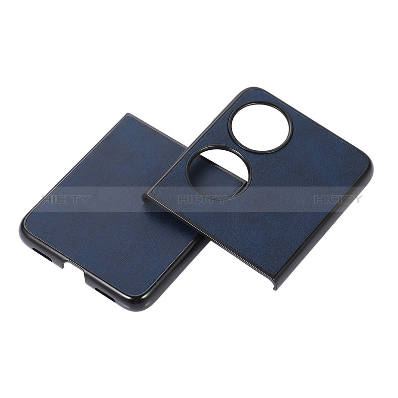 Custodia Lusso Pelle e Plastica Opaca Cover B05H per Huawei P50 Pocket