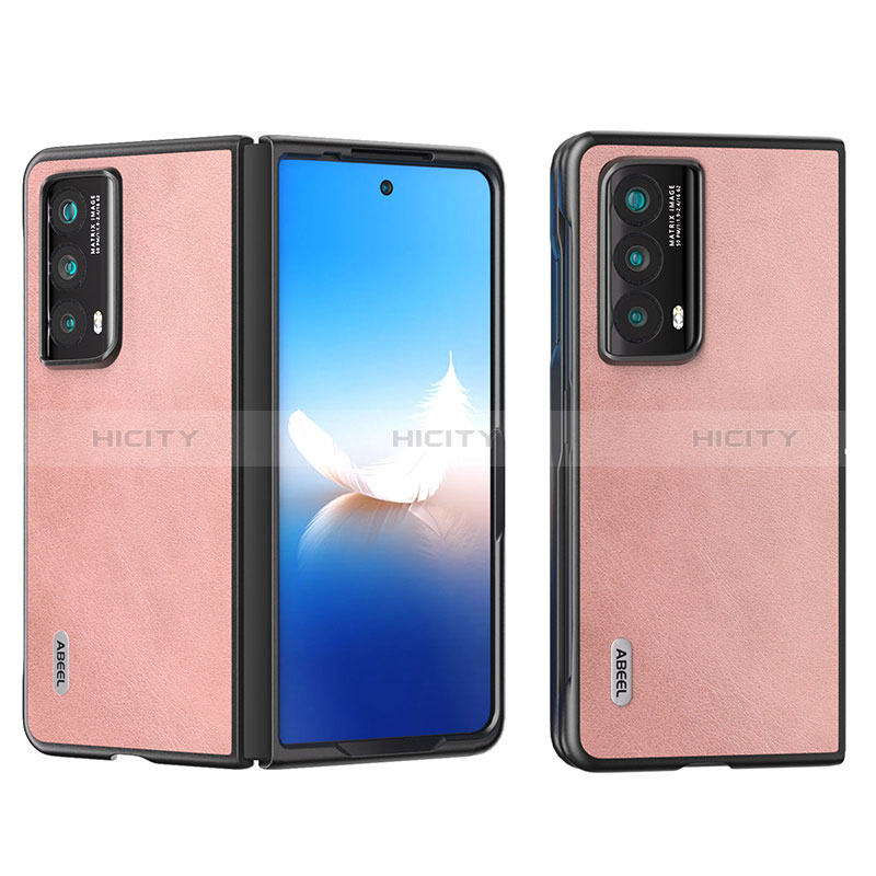 Custodia Lusso Pelle e Plastica Opaca Cover B06H per Huawei Honor Magic Vs2 5G