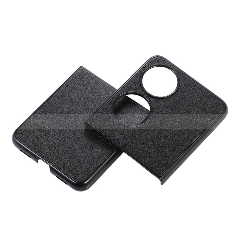 Custodia Lusso Pelle e Plastica Opaca Cover B06H per Huawei P50 Pocket