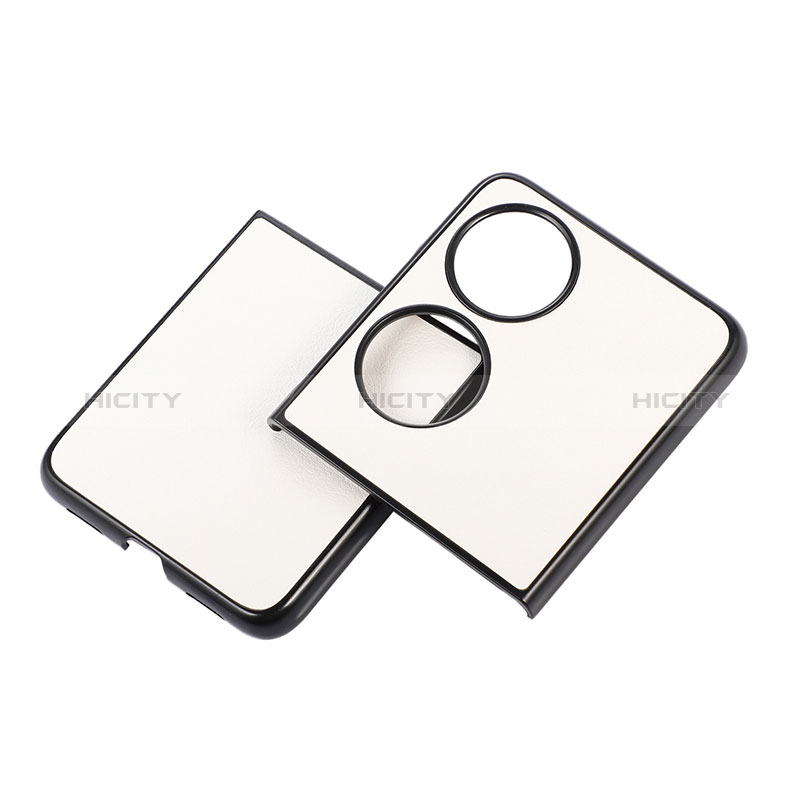 Custodia Lusso Pelle e Plastica Opaca Cover B06H per Huawei P60 Pocket
