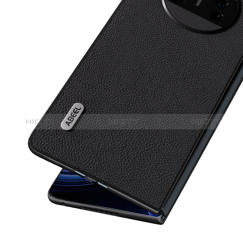 Custodia Lusso Pelle e Plastica Opaca Cover B08H per Huawei Mate X3