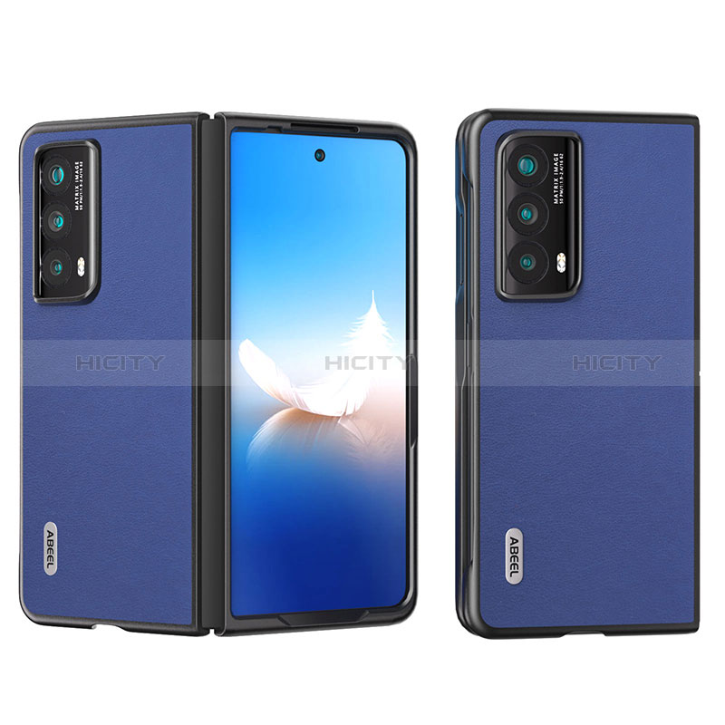 Custodia Lusso Pelle e Plastica Opaca Cover B11H per Huawei Honor Magic Vs2 5G