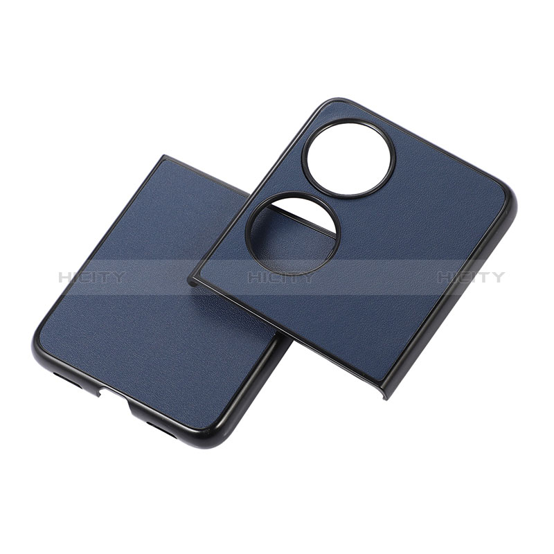 Custodia Lusso Pelle e Plastica Opaca Cover BH5 per Huawei P60 Pocket