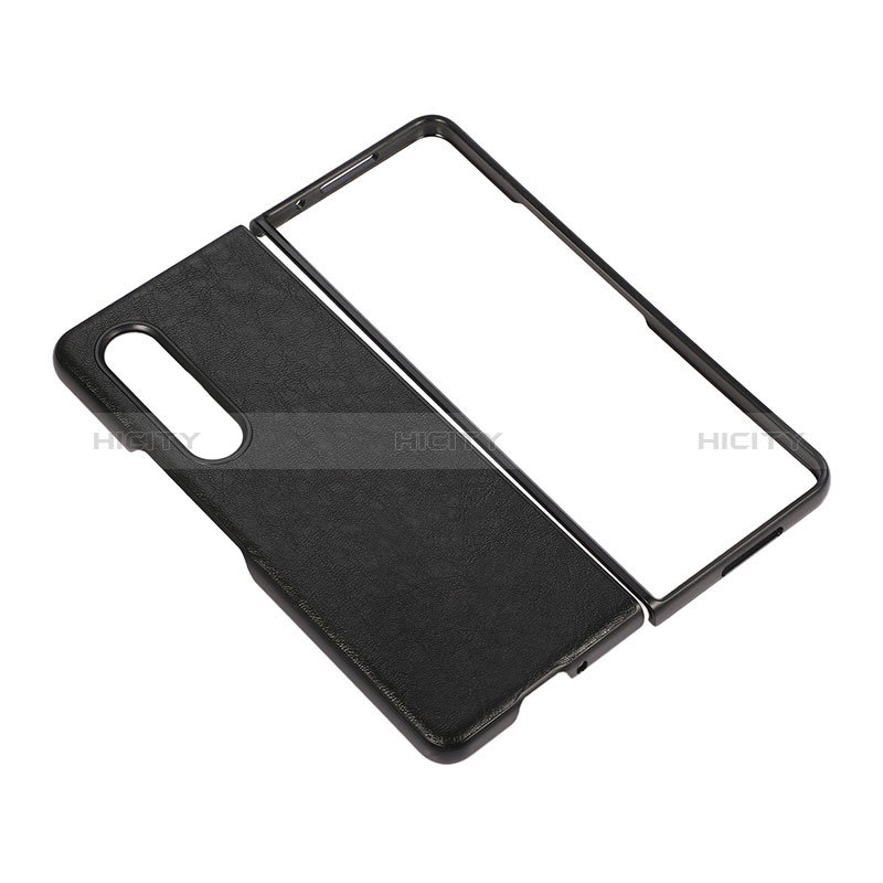 Custodia Lusso Pelle e Plastica Opaca Cover R06 per Samsung Galaxy Z Fold3 5G