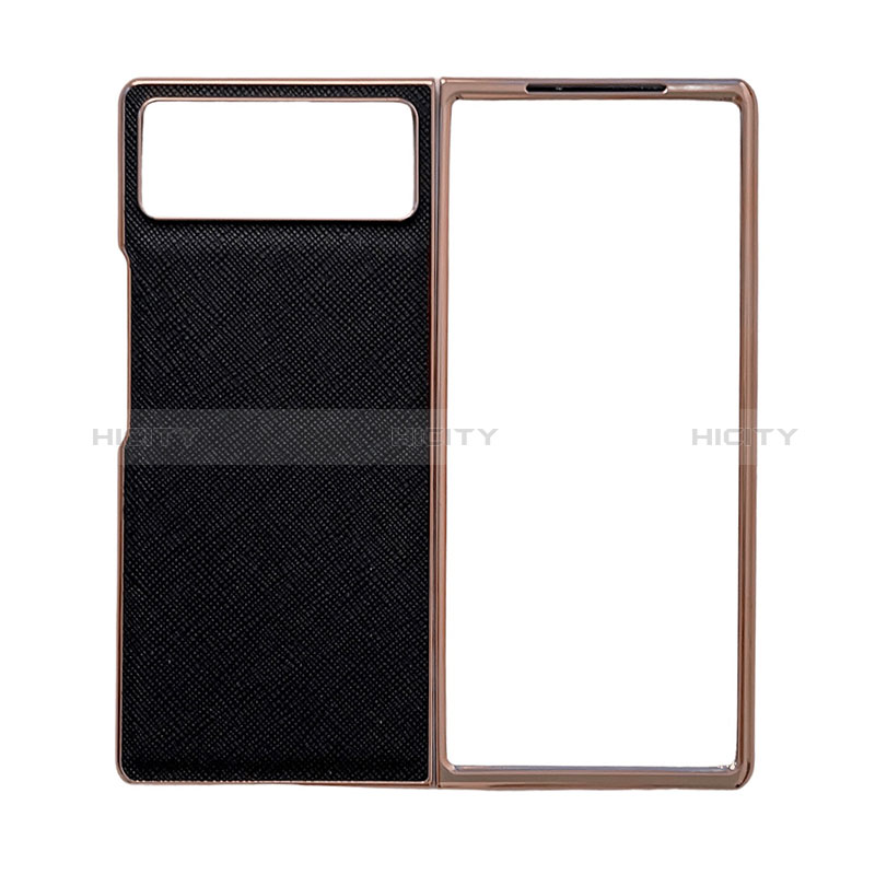 Custodia Lusso Pelle e Plastica Opaca Cover S01 per Xiaomi Mix Fold 2 5G