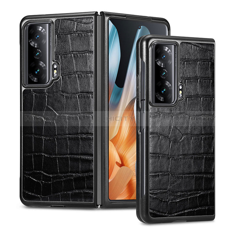 Custodia Lusso Pelle e Plastica Opaca Cover S03D per Huawei Honor Magic Vs Ultimate 5G