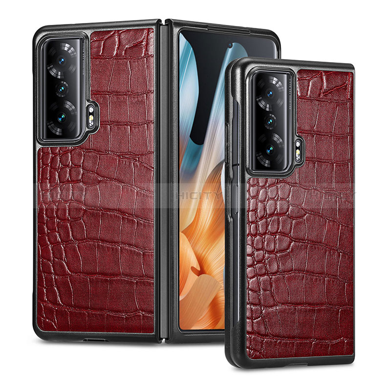 Custodia Lusso Pelle e Plastica Opaca Cover S03D per Huawei Honor Magic Vs Ultimate 5G