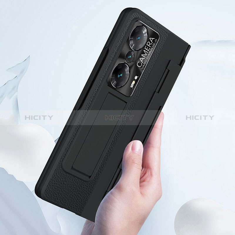 Custodia Lusso Pelle e Plastica Opaca Cover ZL1 per Huawei Honor Magic Vs Ultimate 5G