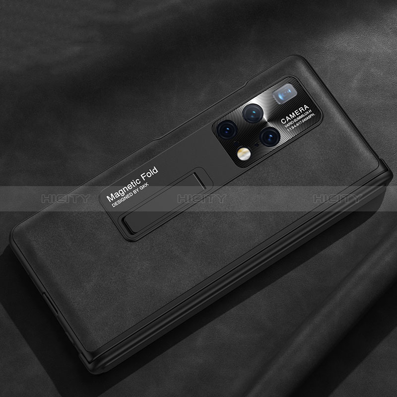 Custodia Lusso Pelle e Plastica Opaca Cover ZL1 per Huawei Mate X2