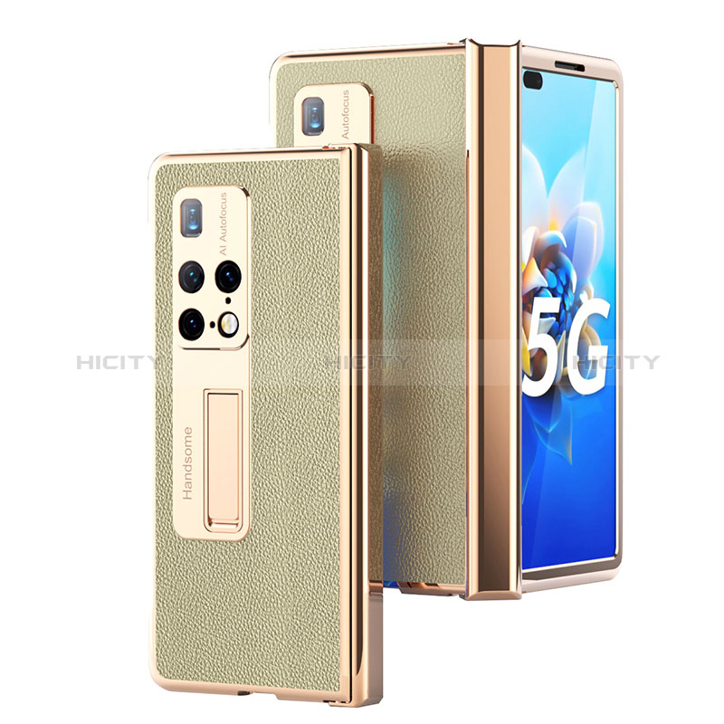 Custodia Lusso Pelle e Plastica Opaca Cover ZL13 per Huawei Mate X2