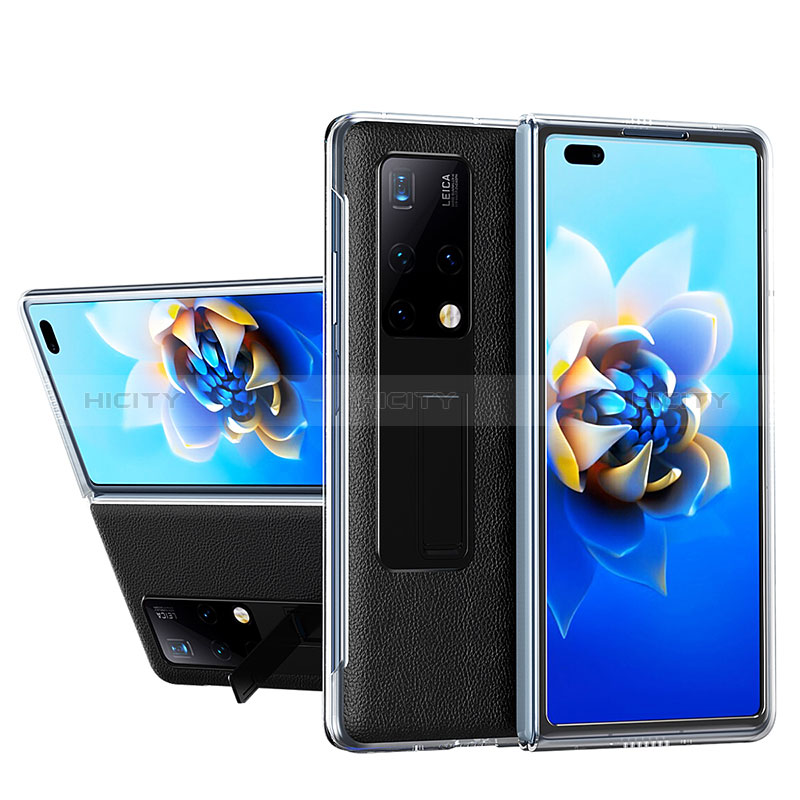 Custodia Lusso Pelle e Plastica Opaca Cover ZL4 per Huawei Mate X2