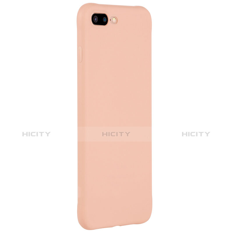 Custodia Morbida Silicone Lucido C02 per Apple iPhone 8 Plus Rosa