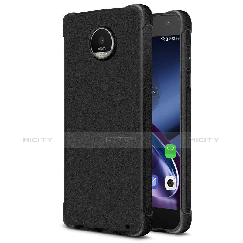 Custodia Morbida Silicone Lucido per Motorola Moto Z2 Play Nero