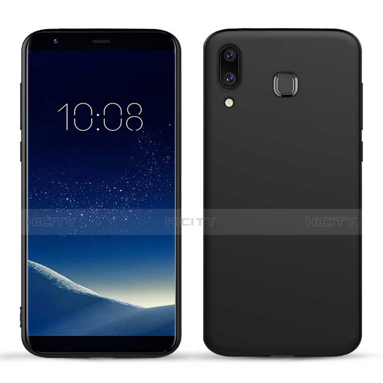 Custodia Morbida Silicone Lucido per Samsung Galaxy A9 Star SM-G8850 Nero