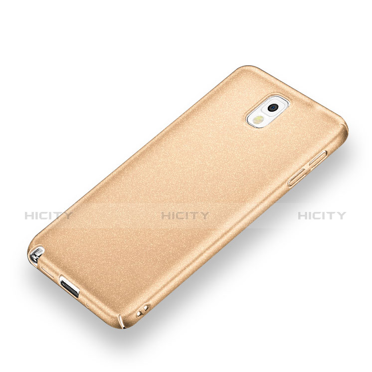 Custodia Plastica Cover Rigida Sabbie Mobili per Samsung Galaxy Note 3 N9000 Oro